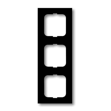 ABB Busch-Jaeger afdekraam, Future linear, 3-voudig, antraciet 