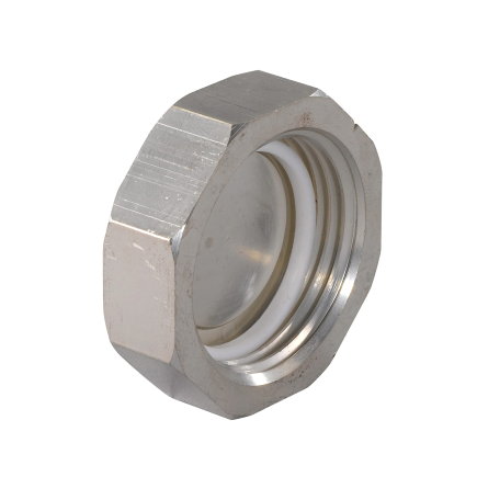 Uponor eindkap met pakking voor S-verdeler, Uni-C, messing gecoat, 1x binnendraad, ½" 