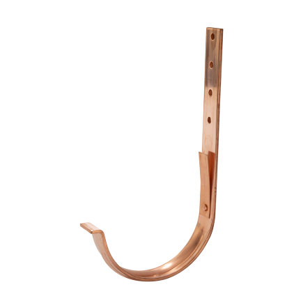 Gootbeugel voor mastgoot, roodkoper, model M500, 40/5 