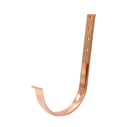 Gootbeugel voor mastgoot, roodkoper, model M44, 30/5 