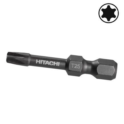 Hitachi/HiKOKI bit, torx, T30, 38 mm, ¼", verpakking à 3 stuks 