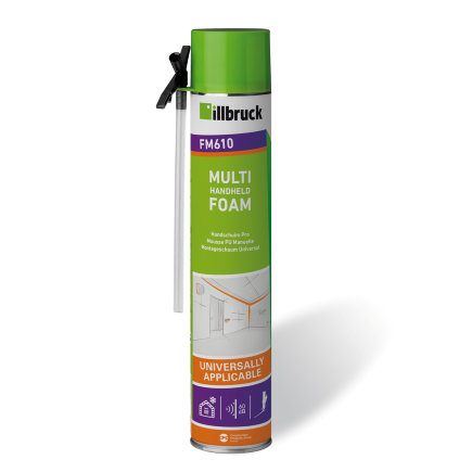 Illbruck 1-component pur handschuim, type Multi handheld foam FM610, bus à 750 ml 