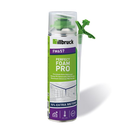 Illbruck pur handschuim, type FM 657, bus à 540 ml 