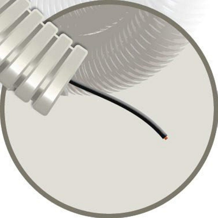 Snelflex voorbedrade flexibele buis met VD draad, 16 mm, 1x 1,5 mm² (zw), 100 m 
