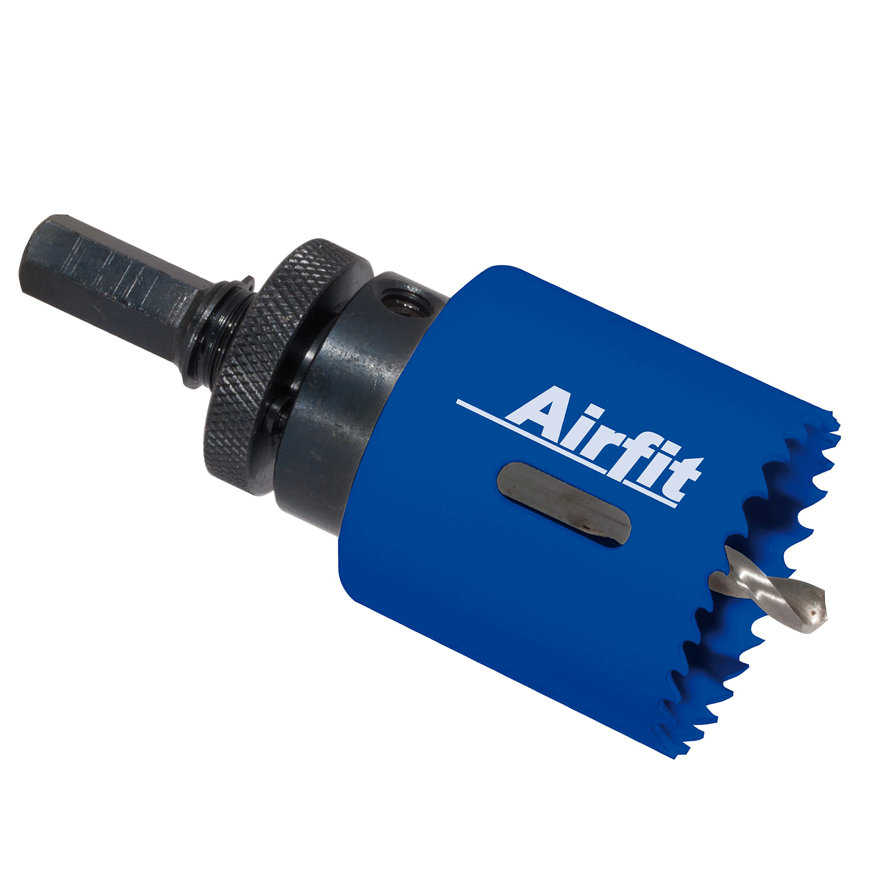 Airfit gatenboor voor pp zadelstuk 160 x 50, 75 x 50 mm, compleet d = 48 mm 