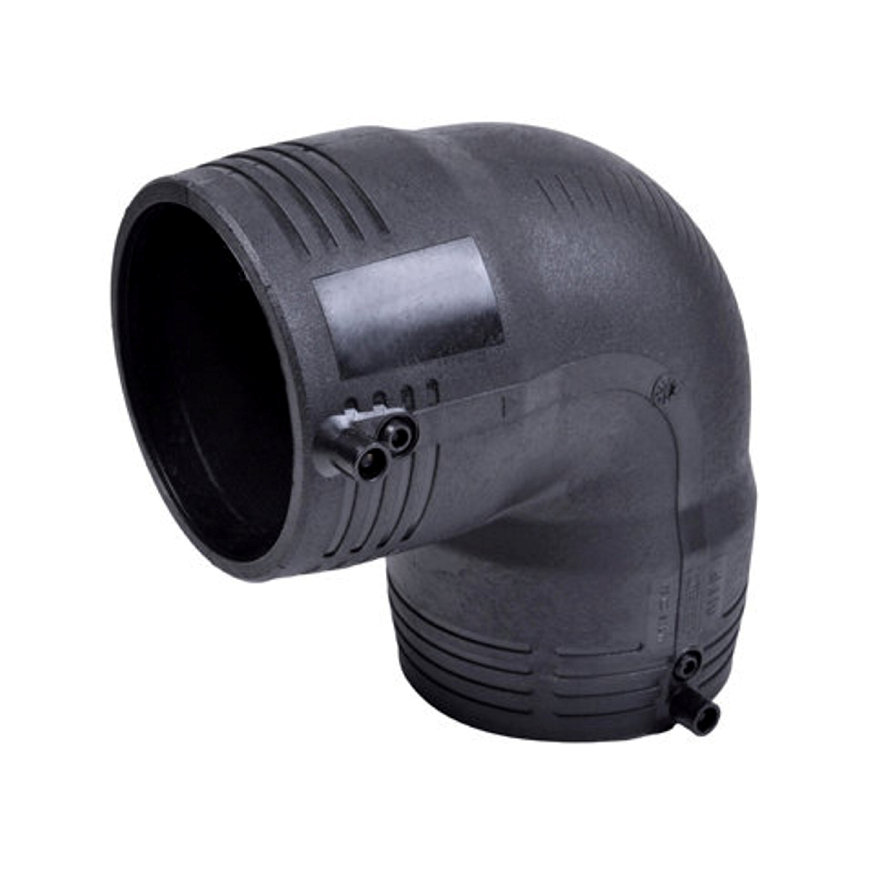 Wavin Monoline elektrolas knie 90°, pe 100, 2x inwendig las, LU, SDR11, 16 bar, 75 mm