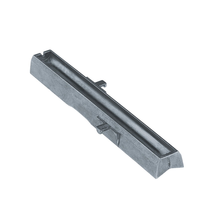 IMI Heimeier warmtegeleidingshuls en klemspiraal, aluminium, l = 168 mm 