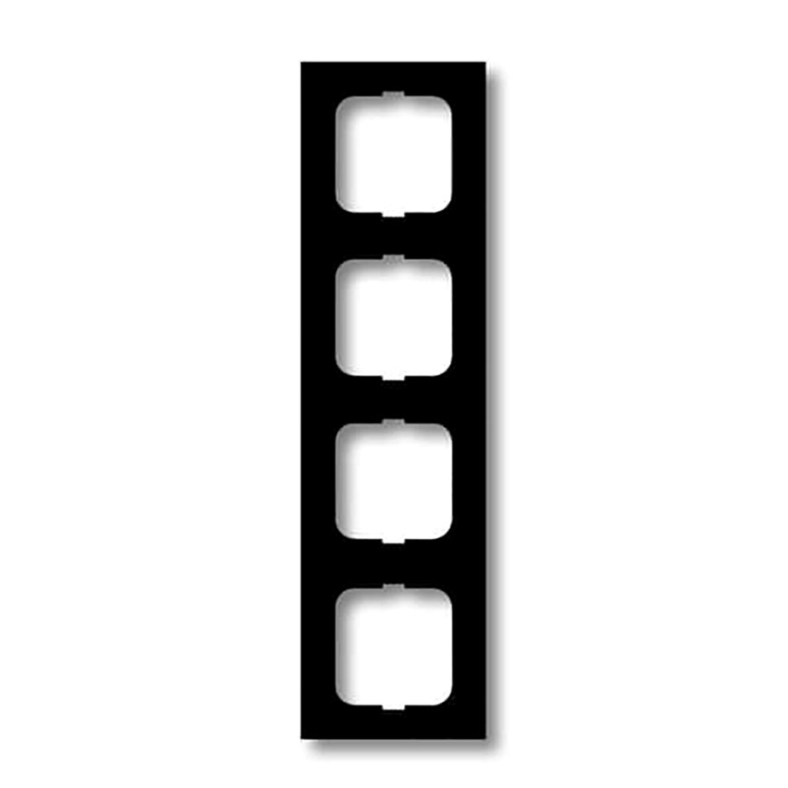ABB Busch-Jaeger afdekraam, Future linear, 4-voudig, antraciet 