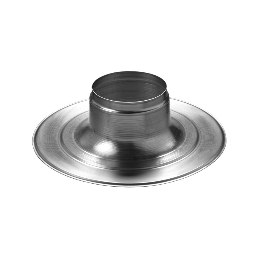 Ubbink plakplaat, voor plat dak, aluminium, voor Ventub en riool, 110 mm 