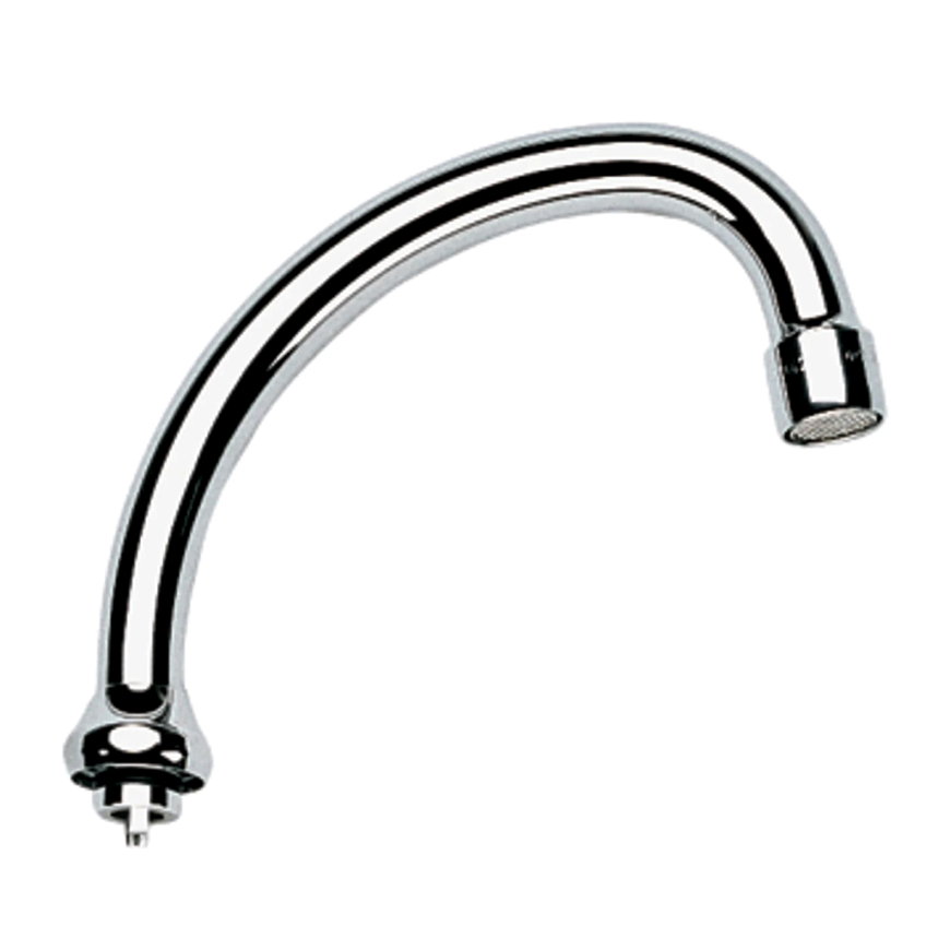 Grohe bovenuitloop, ¾", 140 mm, chroom 