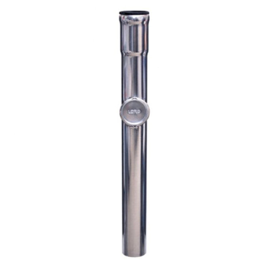 Loro-X ondereind voor hwa buis, met ontstoppingsdeksel, thermisch verzinkt staal, 100 mm, l= 1500 mm 
