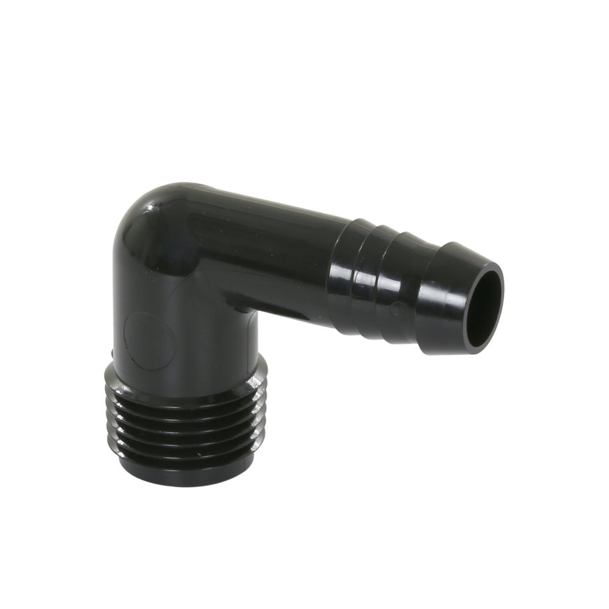 Rain Bird knie, type SBE 050, voor SPX flex, tule x buitendraad, 12,5 mm x ½" 