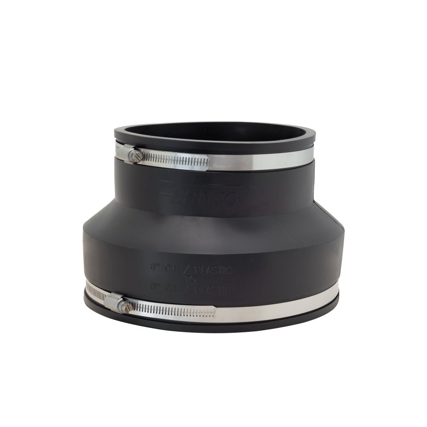 Fernco Flexible Reduzierkupplung, schwarz, 221 - 200 x 160 - 145 mm 