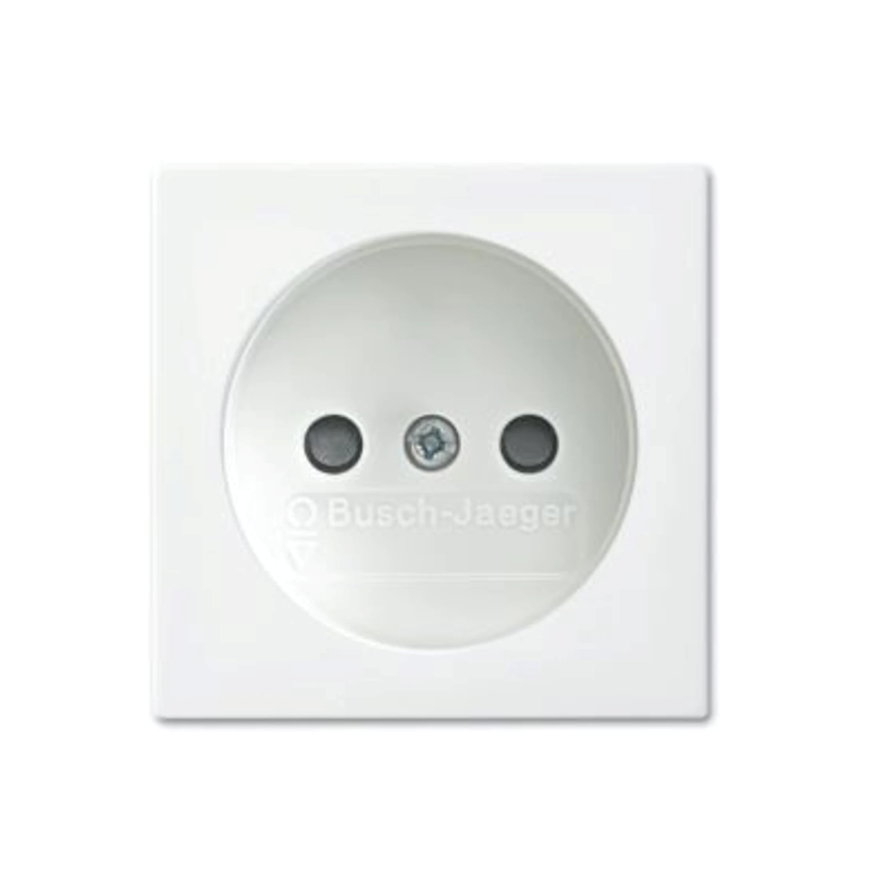 ABB Busch-Jaeger wandcontactdoos, Balance SI, zonder RA, alpin wit