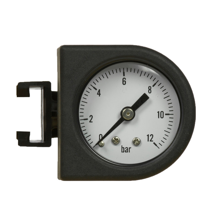 Ebara Manometer, für Modell Servopress LP, 0–12 bar 