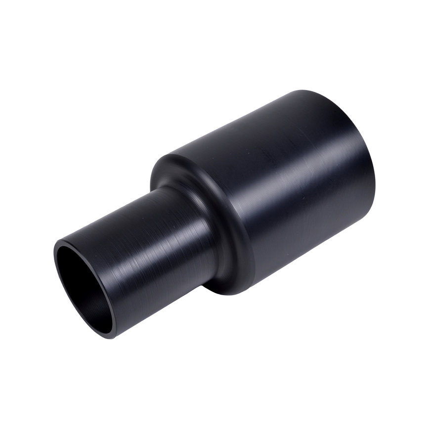 Wavin Monoline verloopstuk, pe 100, 2x uitwendig las, lange spie, L, SDR11, 16 bar, 90 x 75 mm 