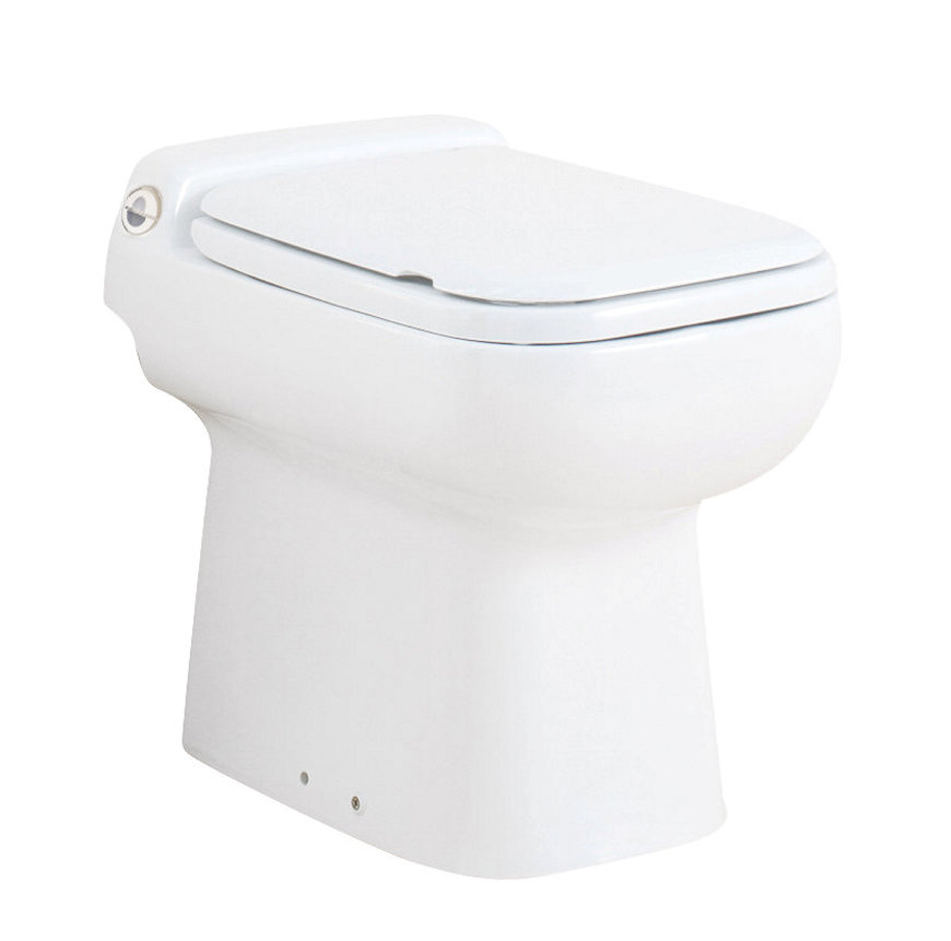 Sanibroyeur compact toilet, type Sanicompact Luxe, eco+, wit 