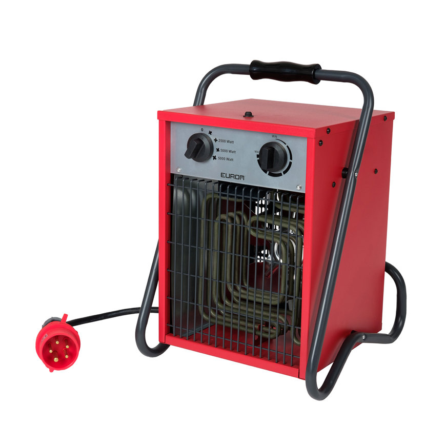 EUROM heater, elektrisch, draagbaar, type EK5001, IP24, 5000 W 