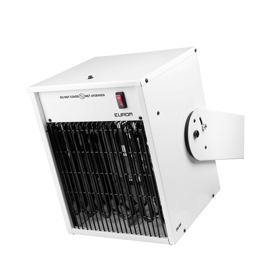 EUROM heater, elektrisch, hangend, type EK9000 Wall, IP24, 9000 W 