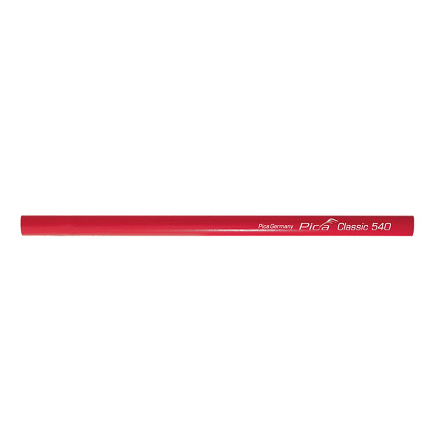 Pica timmermanspotlood, type Classic 540, ongeslepen, l = 24 cm, stift 2H 