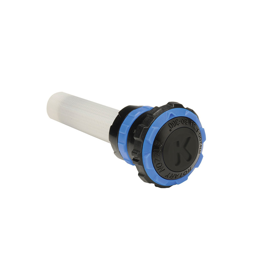 K-Rain roterende nozzle voor pop-up sproeier, serie NPS en Pro-S, type 200, 80 - 360°, blauw 