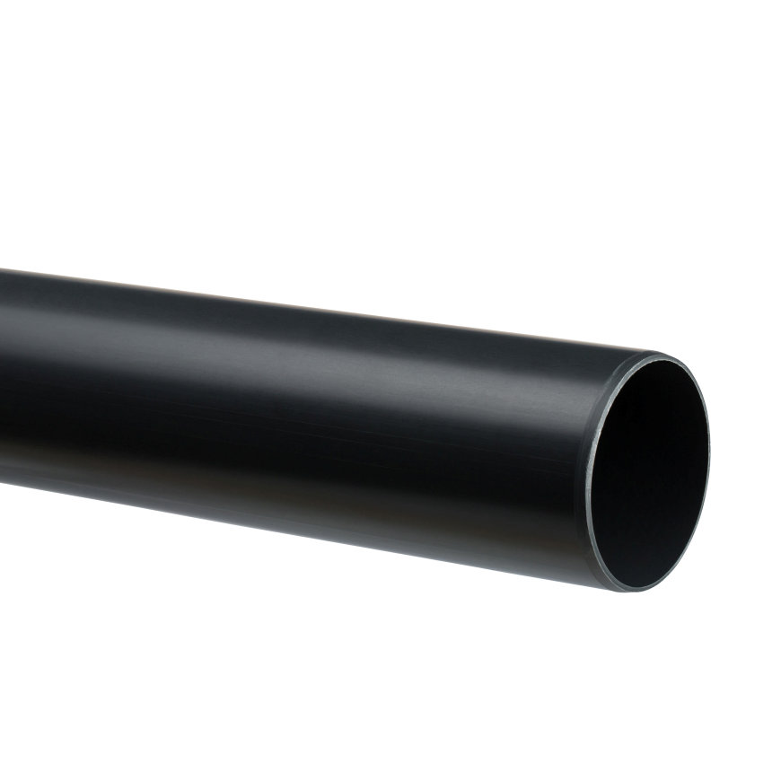 HDPE-Rohr für Druckentwässerung, KOMO, 10 bar, PE 100, 63 x 3,8 mm, L = maximal 100 m 