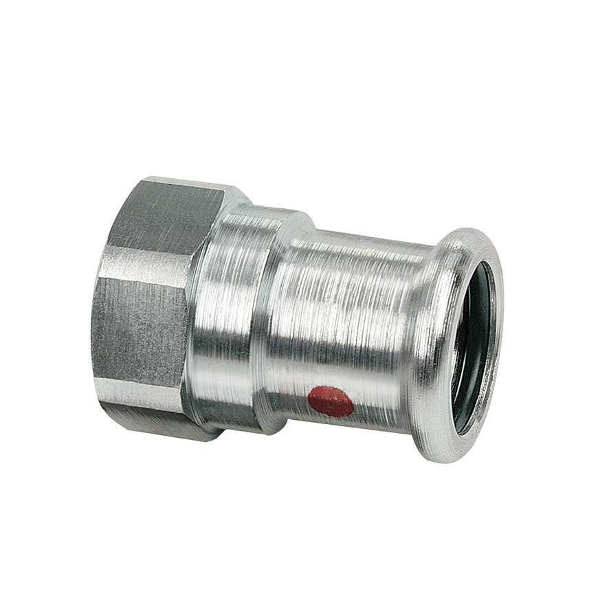 Bonfix PRESS schroef koppeling, staalverzinkt, binnendraad x pers, 2½" x 76,1 mm 