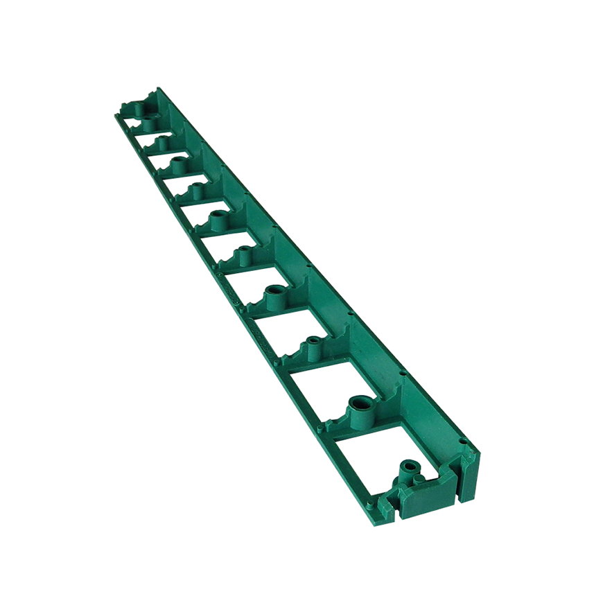 Nidaborder borderrand, pe, 1000 x 80 x 50 mm, groen 