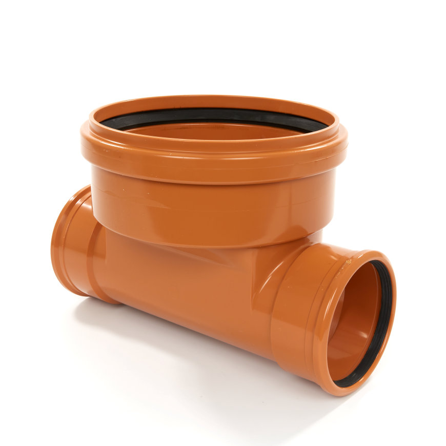 Pipelife inspectieput, met stromingsprofiel, pvc, RB, zonder deksel, KOMO, SN8, 2x 160 mm, 315 mm 