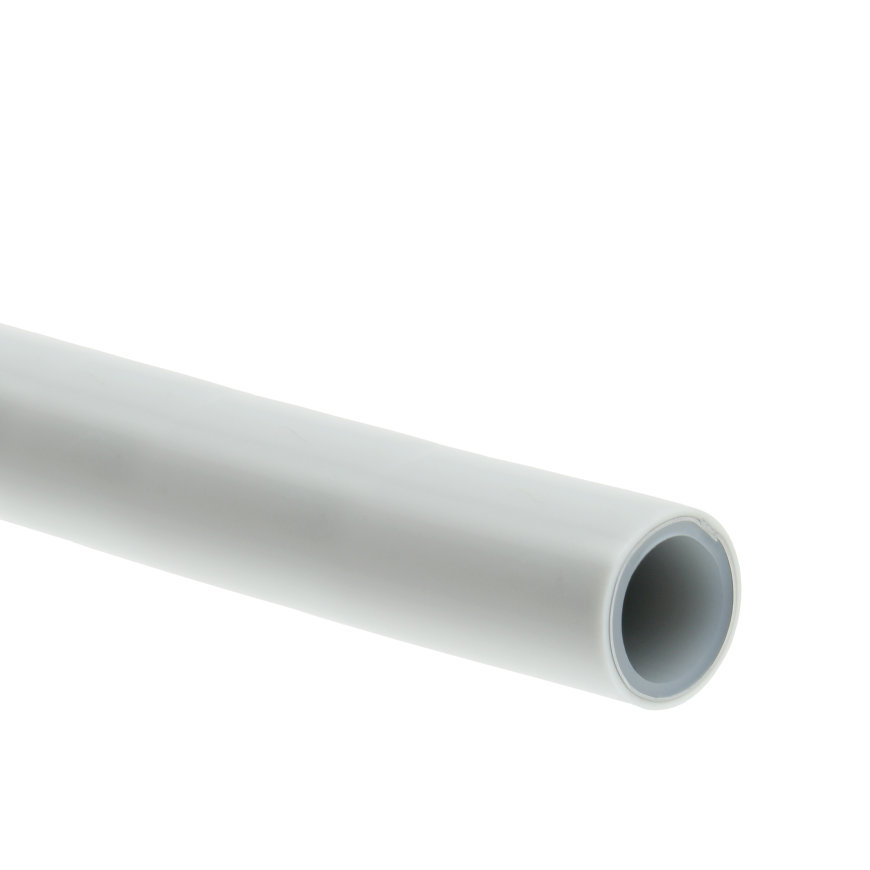 Bonfix Alu-Press-Systemrohr, weiß, Kiwa, 16 x 2 mm, Rolle à 100 m 