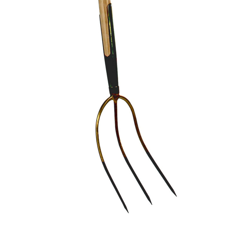 Talen Tools hooivork, 3-tands, 5 voet, steellengte 150 cm 