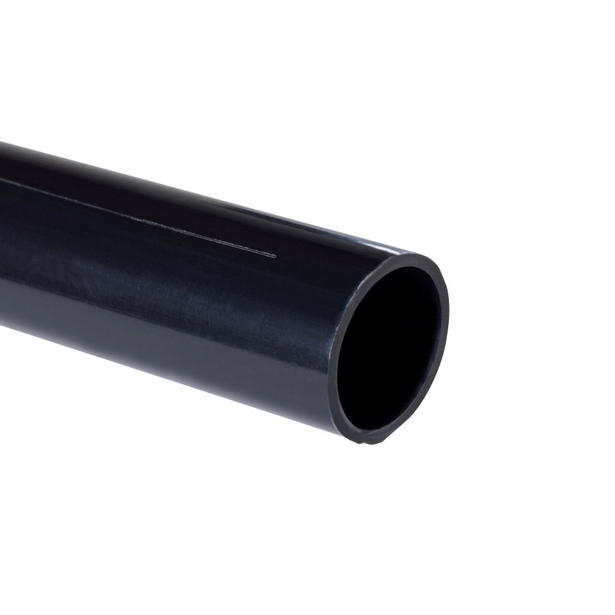 Pipelife Polvalit pvc elektrabuis, zwart, verbeterd slagvast, glad, low friction, l = 4 m, 19 mm 