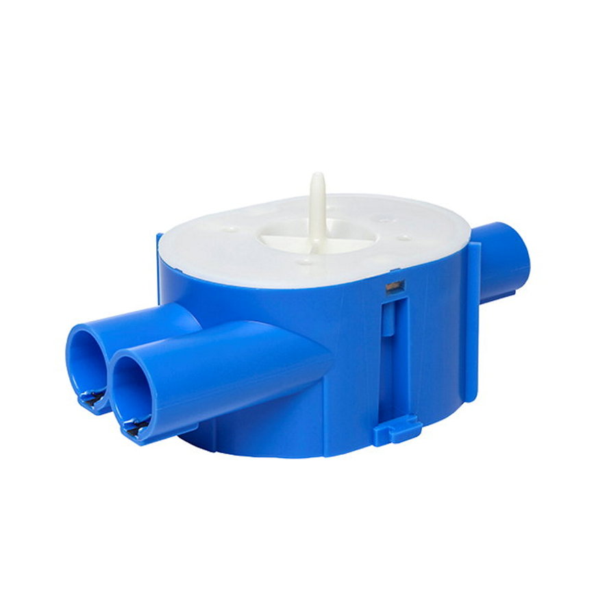 ABB inbouwdoos voor gietbouw, type G153, 3x 19 mm, diepte 50 mm 
