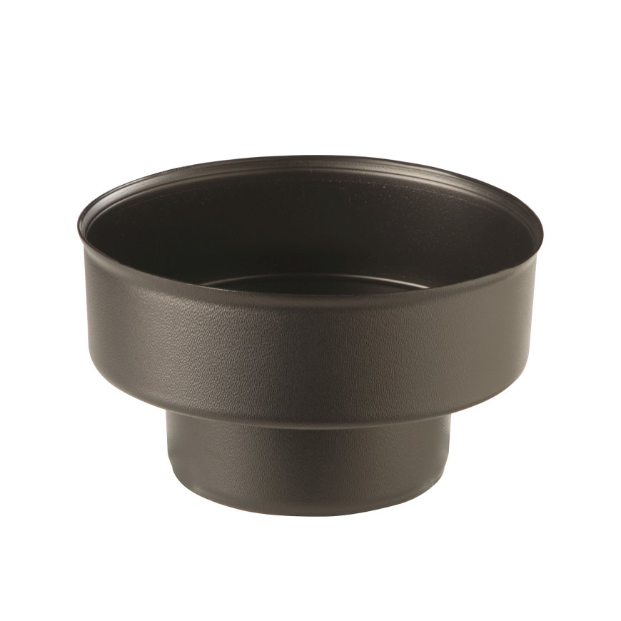 Ubbink Aerfoam verloopstuk, hdpe, grijs, 160 - 125 mm 