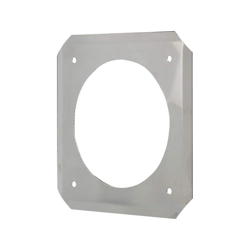 Ubbink muurplaat, Rolux buitenwandsysteem, concentrisch, 80/125 mm 