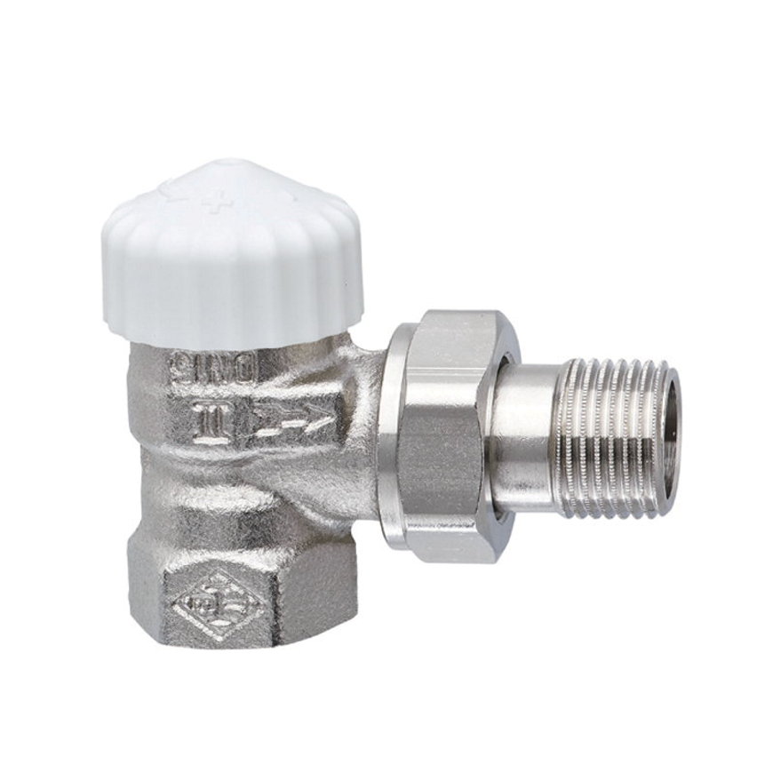 IMI Heimeier thermostatische radiatorkraan, type V-exact II, haaks, bi.draad x bu.draad, ¾" x ¾" 