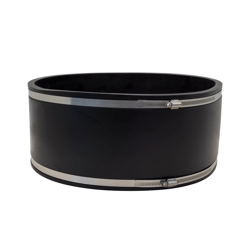 Fernco flexibele koppeling, zwart, 365 - 339 x 365 - 339 mm 