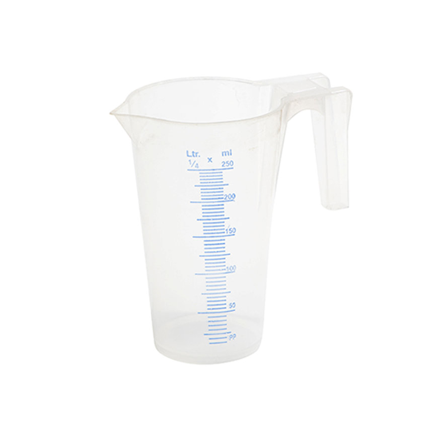 Maatbeker, pp, naturel, 0,25 l 