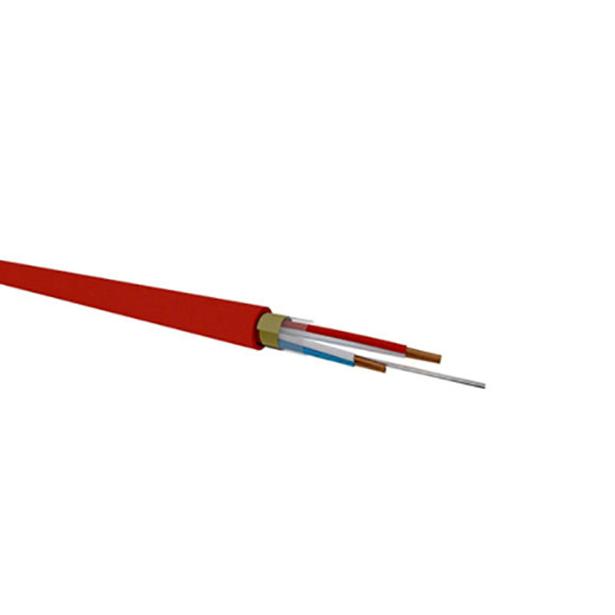 TKF signaalkabel, JY(st)Y Dca-s2, 1x 2x 0,8 + 0,8 mm², l = 100 m, rood 
