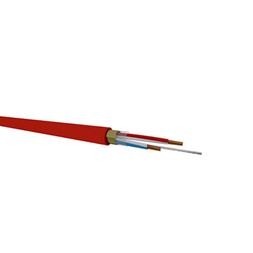 TKF signaalkabel, JY(st)Y Dca-s2, 1x 2x 0,8 + 0,8 mm&sup2;, rood 