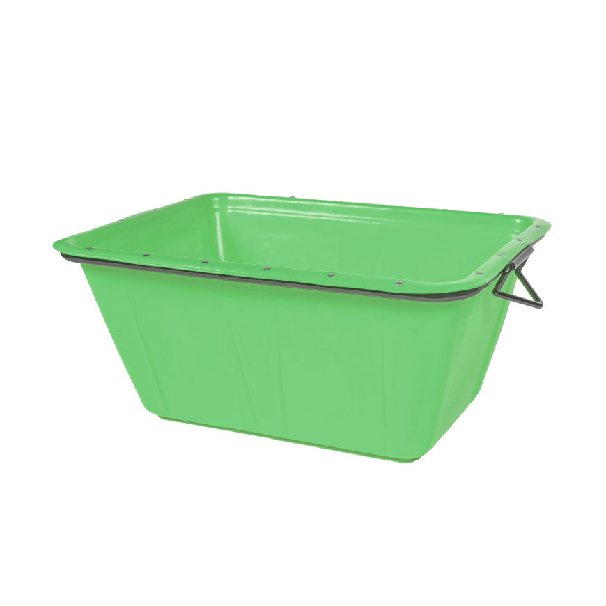 DS speciekuip, lldpe, groen, 200 liter 