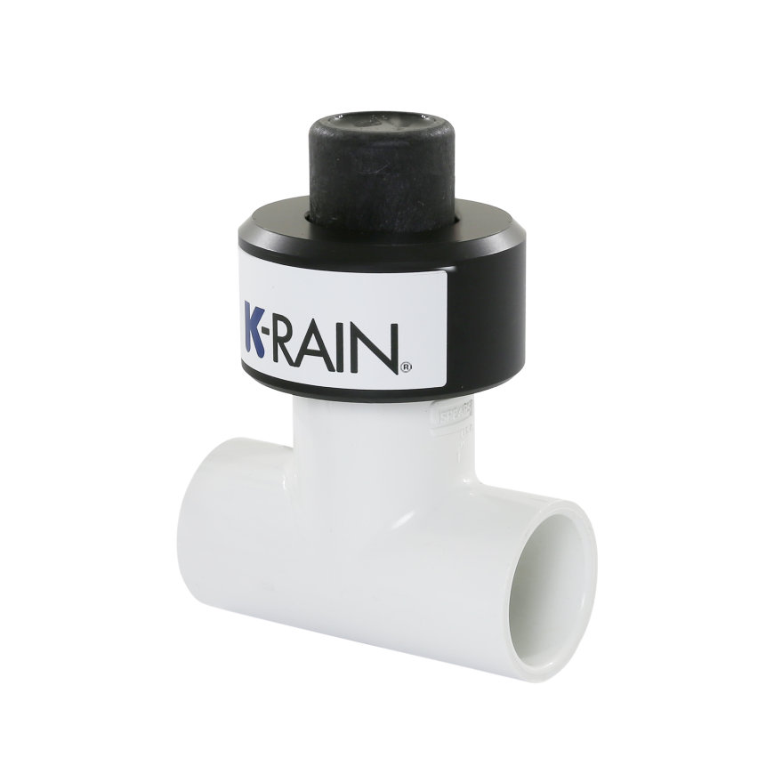K-Rain Durchflusssensor, 32-mm-Klebemuffe, Abzweig, Rand und Sensor 735 