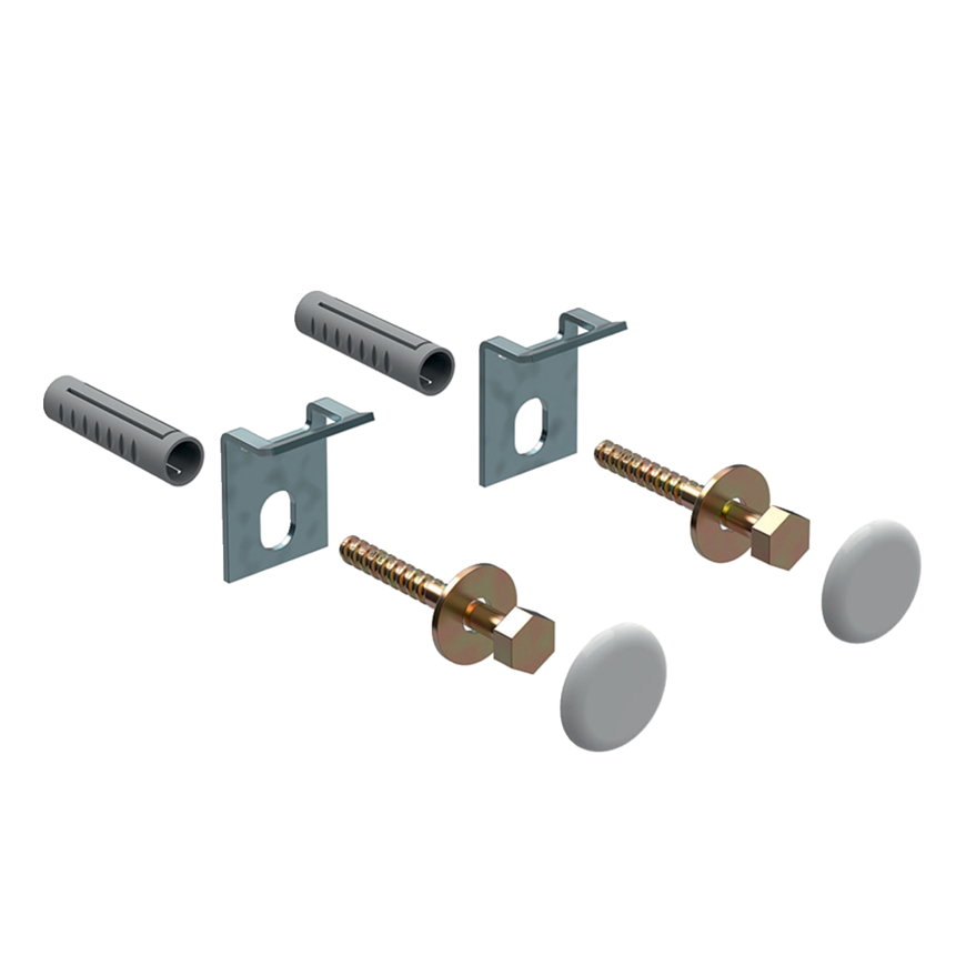 Geberit bevestigingsset voor urinoir Renova, Kerafix, wit 