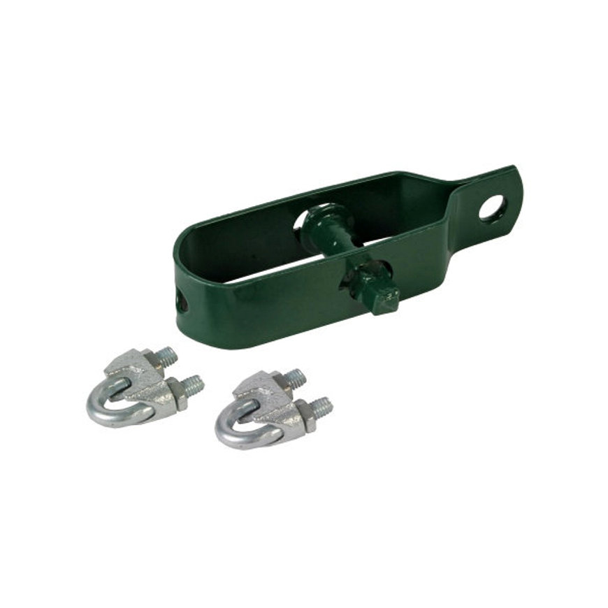 Talen Tools draadspanset, geplastificeerd, groen, verpakking à 2 stuks 