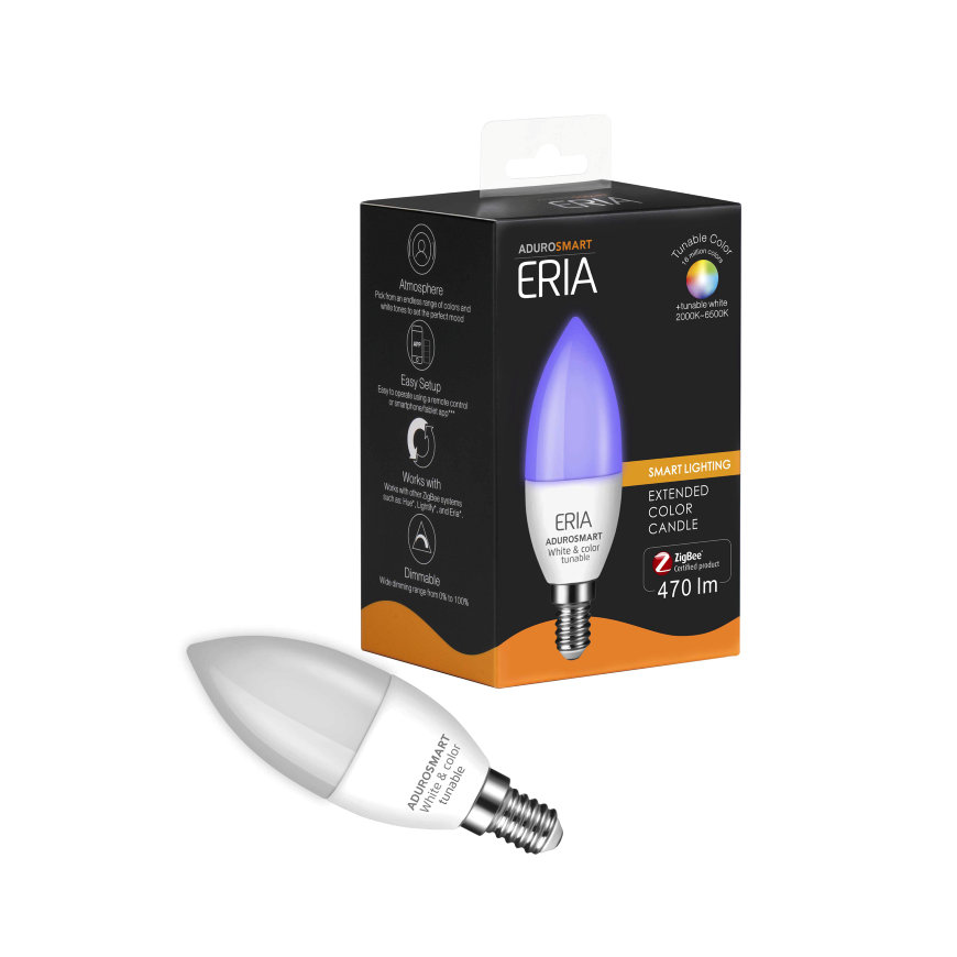 AduroSmart ERIA® Tunable Colour kaarslamp, E14, 6 W 