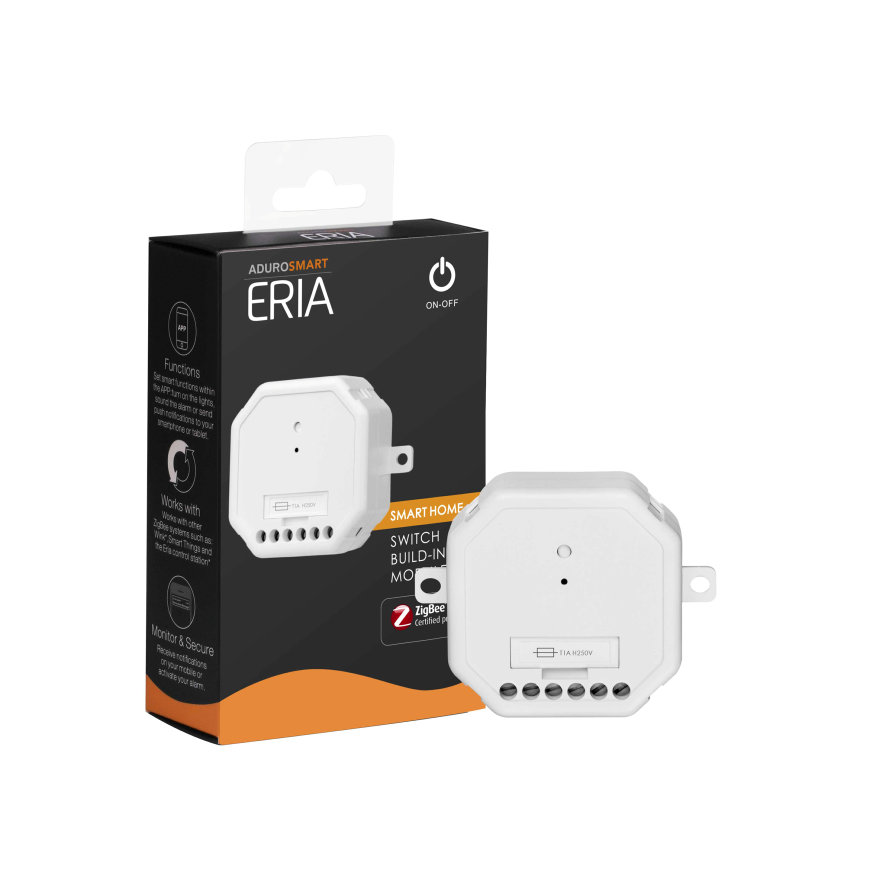 AduroSmart ERIA® inbouwschakelaar, aan/uit, 10A 