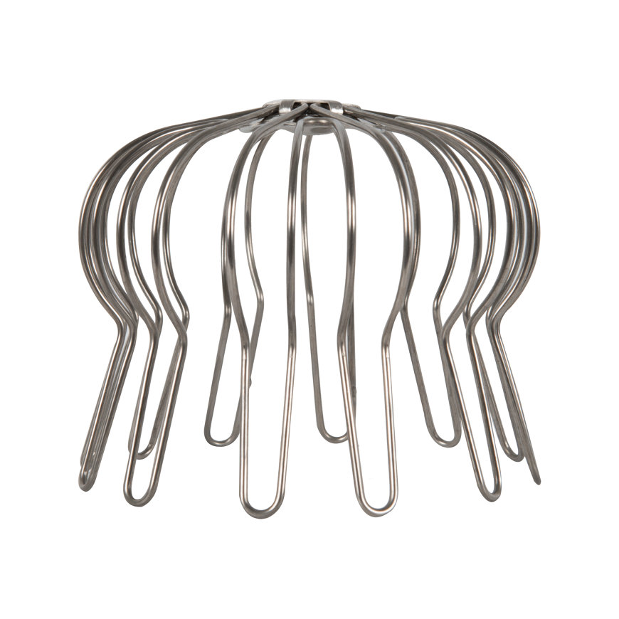 Nedco bladvanger, rvs, 110 - 130 mm 