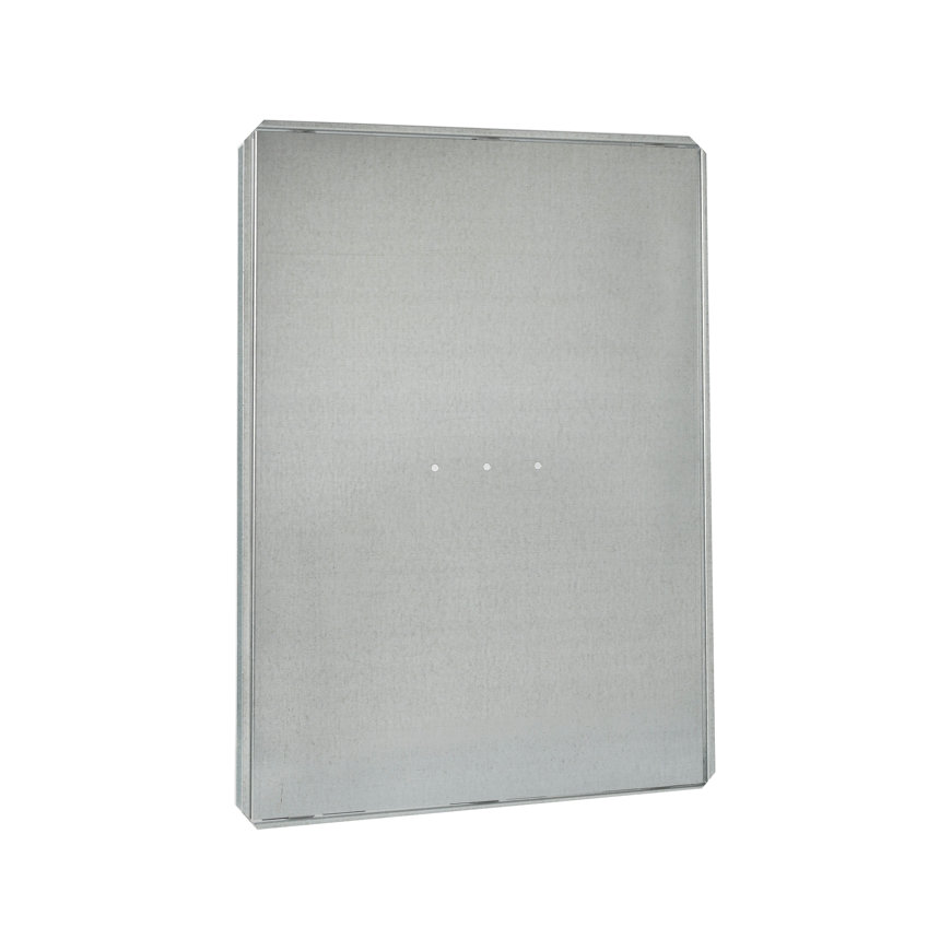 Nedco tegelluik met magneetsluiting, gegalvaniseerd staal, 200 x 200 mm 