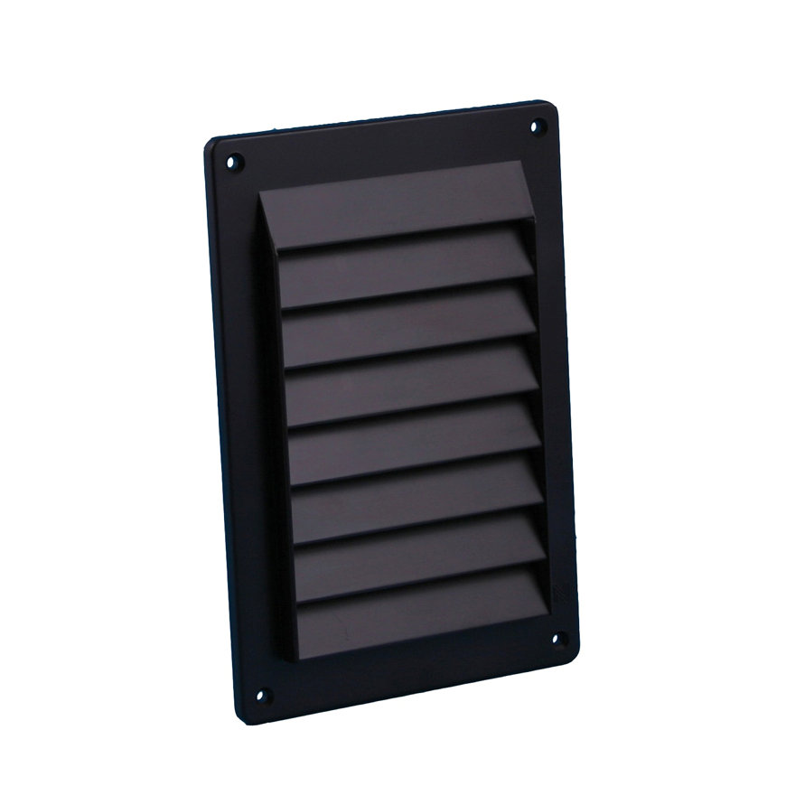 Nedco schoepenrooster, pp, 150 x 220 mm, bruin 