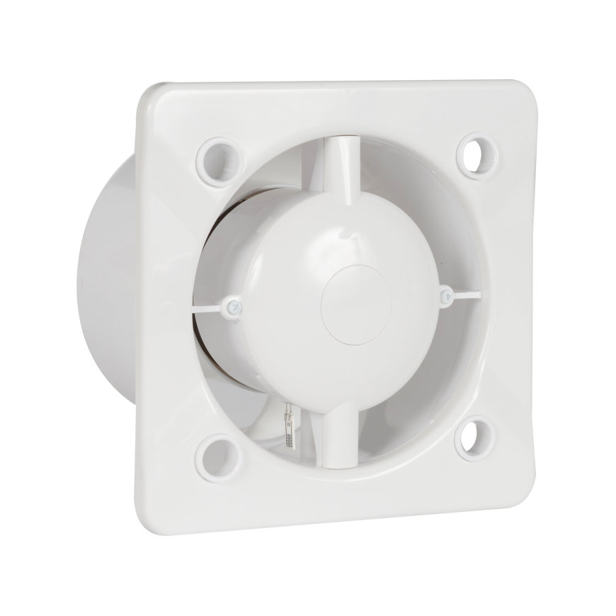 Nedco ventilator, type AW100W, met trekkoord, wit 